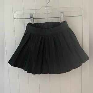 Baby Gap Faux Leather Pleated Skirt